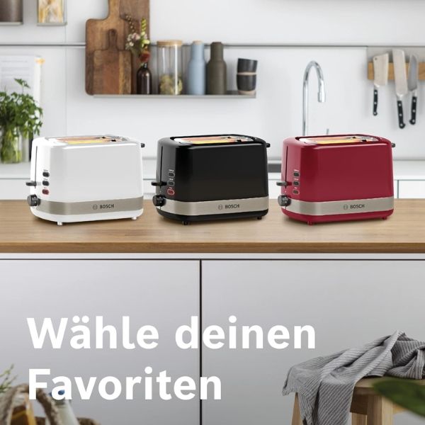 Máy nướng bánh mỳ Bosch TAT6A511 công suất 800W