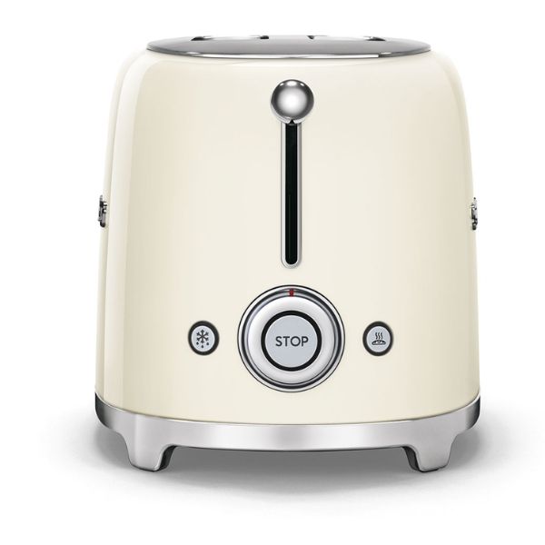 Máy nướng bánh mỳ Smeg TSF01CREU màu kem 2 lát
