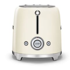  Máy nướng bánh mỳ Smeg TSF01CREU màu kem 2 lát 