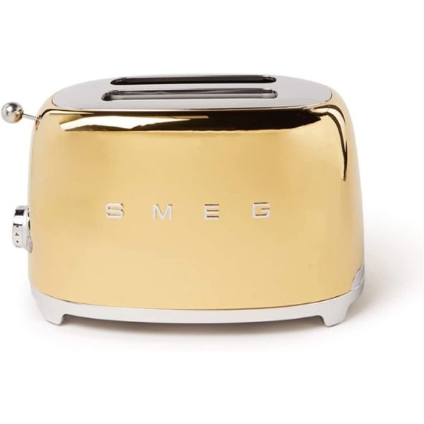 Máy nướng bánh mỳ Smeg TSF01GOEU màu vàng 2 lát