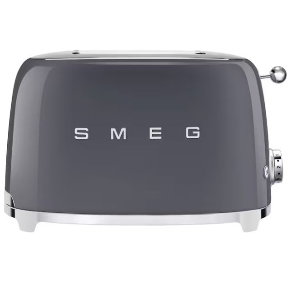Máy nướng bánh mỳ Smeg TSF01GREU 2 lát màu ghi