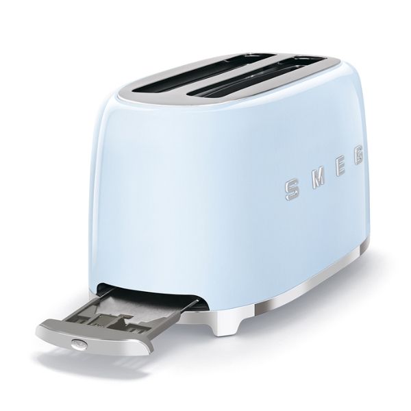 Máy nướng bánh mỳ Smeg TSF01PBEU màu xanh nướng 2 lát