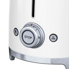  Máy nướng bánh mỳ Smeg TSF01WHEU màu trắng 2 lát 