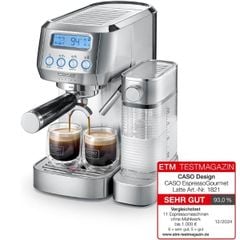  Máy pha cà phê Caso Espresso Gourmet Latte 
