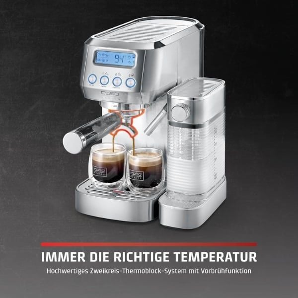 Máy pha cà phê Caso Espresso Gourmet Latte