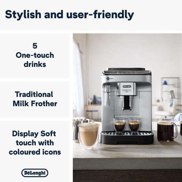 Máy pha cà phê Delonghi ECAM 292.33.SB Magnifica Evo màu bạc