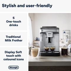  Máy pha cà phê Delonghi ECAM 292.33.SB Magnifica Evo màu bạc 