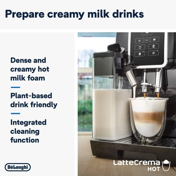 Máy pha cà phê Delonghi ECAM 350.50.B Dinamica màu đen