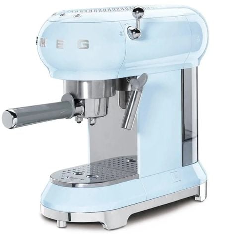 Máy pha cà phê Smeg ECF01PBEU màu xanh blue