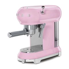  Máy pha cà phê Smeg ECF01PKEU màu hồng - Italy 