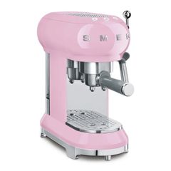  Máy pha cà phê Smeg ECF01PKEU màu hồng - Italy 