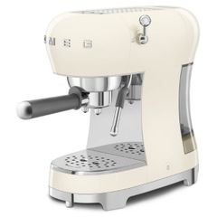  Máy pha cà phê Smeg ECF02CREU màu kem - Made in Italy 