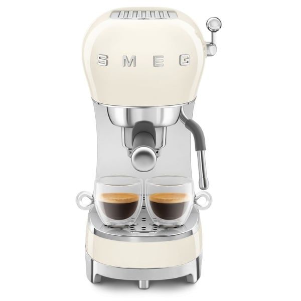 Máy pha cà phê Smeg ECF02CREU màu kem