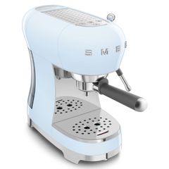  Máy pha cà phê Smeg ECF02PBEU màu xanh blue - Made in Italy 