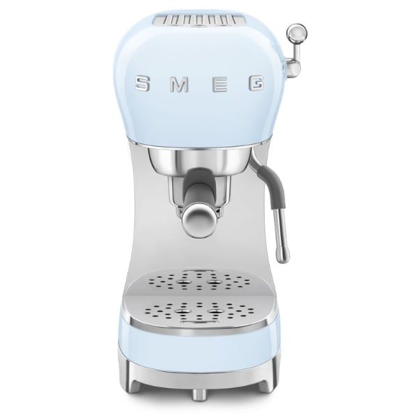 Máy pha cà phê Smeg ECF02PBEU màu xanh blue - Made in Italy