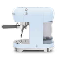  Máy pha cà phê Smeg ECF02PBEU màu xanh blue - Made in Italy 