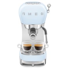  Máy pha cà phê Smeg ECF02PBEU màu xanh blue - Made in Italy 