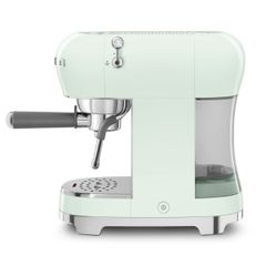  Máy pha cà phê Smeg ECF02PGEU màu xanh mint - Made in Italy 