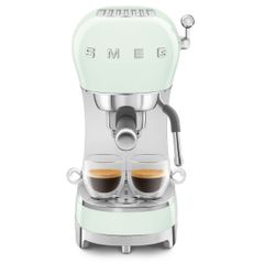  Máy pha cà phê Smeg ECF02PGEU màu xanh mint - Made in Italy 