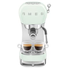  Máy pha cà phê Smeg ECF02PGEU màu xanh mint - Made in Italy 