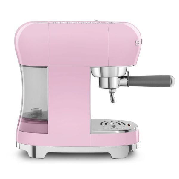 Máy pha cà phê Smeg ECF02PKEU màu hồng - Made in Italy