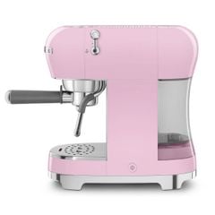  Máy pha cà phê Smeg ECF02PKEU màu hồng - Made in Italy 