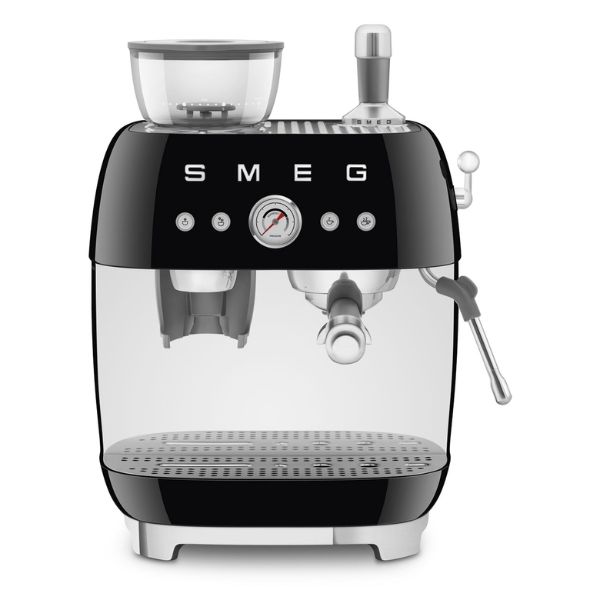 Máy pha cà phê thủ công Espresso Smeg EGF03BLEU kèm xay hạt màu đen