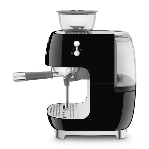 Máy pha cà phê thủ công Espresso Smeg EGF03BLEU kèm xay hạt màu đen
