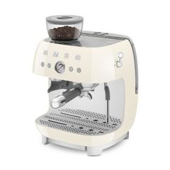  Máy pha cà phê thủ công Espresso Smeg EGF03CREU kèm xay hạt 