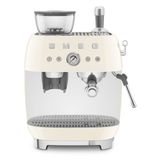 Máy pha cà phê thủ công Espresso Smeg EGF03 màu kem Máy pha cà phê thủ công Espresso Smeg EGF03 màu kem