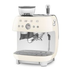  Máy pha cà phê thủ công Espresso Smeg EGF03CREU kèm xay hạt 