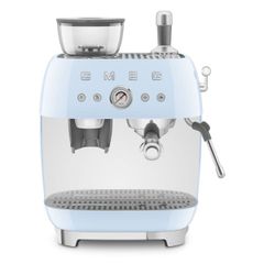  Máy pha cà phê thủ công Espresso Smeg EGF03PBEU kèm xay hạt 