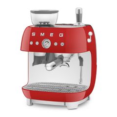 Máy pha cà phê thủ công Espresso Smeg EGF03RDEU kèm xay hạt 