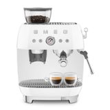 Máy pha cà phê thủ công Espresso Smeg EGF03 màu Trắng Máy pha cà phê thủ công Espresso Smeg EGF03 màu Trắng