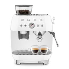 Máy pha cà phê thủ công Espresso Smeg EGF03WHEU kèm xay hạt 