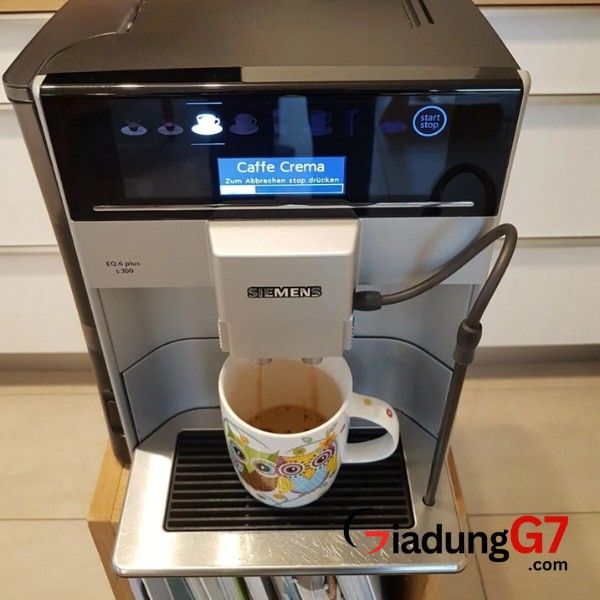 Siemens Eq 3 S300 Gerät Neu Starten Máy pha cà phê tự động Siemens EQ.6 Plus S300 TE653501DE