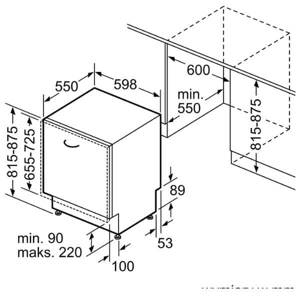 Máy rửa bát Bosch SMS6ZCI00E Serie 6 | Giadungg7.com