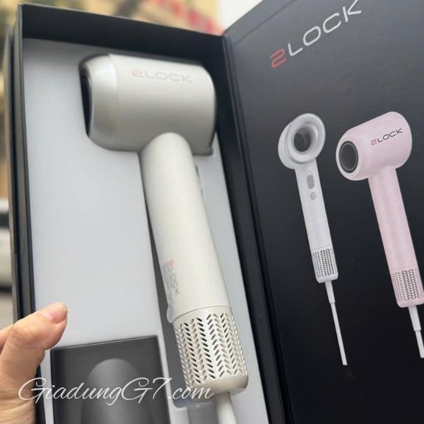 Máy Sấy Tóc 2Lock 1600W Động Cơ Không Chổi Than - Công Nghệ Không Cánh