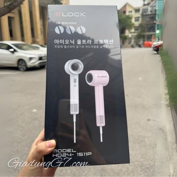 Máy Sấy Tóc 2Lock 1600W Động Cơ Không Chổi Than - Công Nghệ Không Cánh