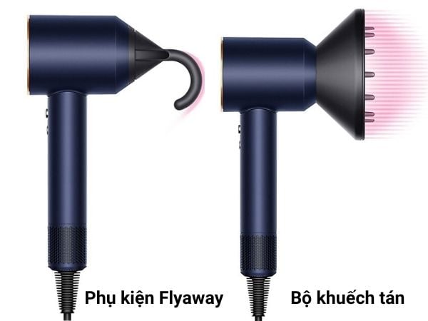 Máy sấy tóc Dyson Supersonic HD07 màu xanh 220V