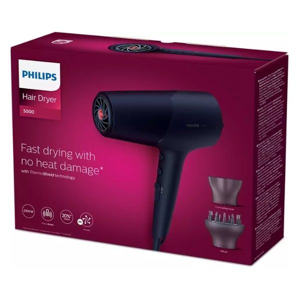 Máy sấy tóc Philips Series 5000 BHD510/00 2300W với 6 tốc độ