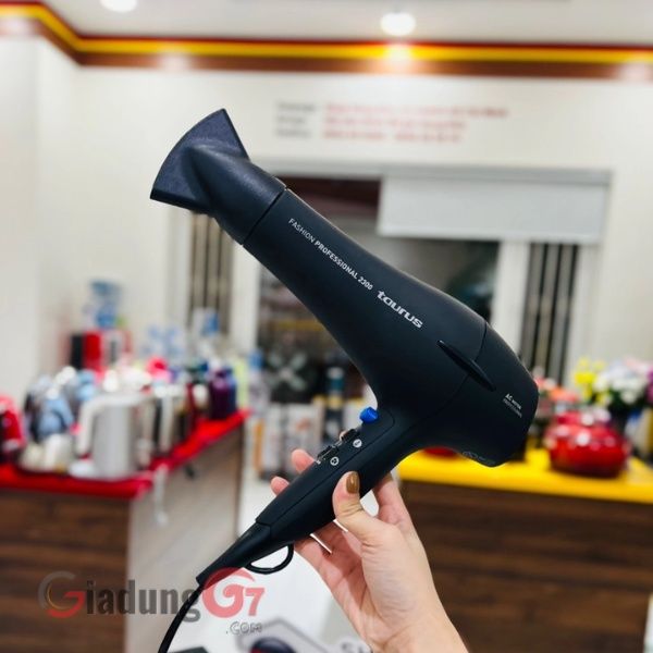 Máy sấy tóc Taurus 2300 2200W động cơ AC, 2 công suất, 3 nhiệt độ