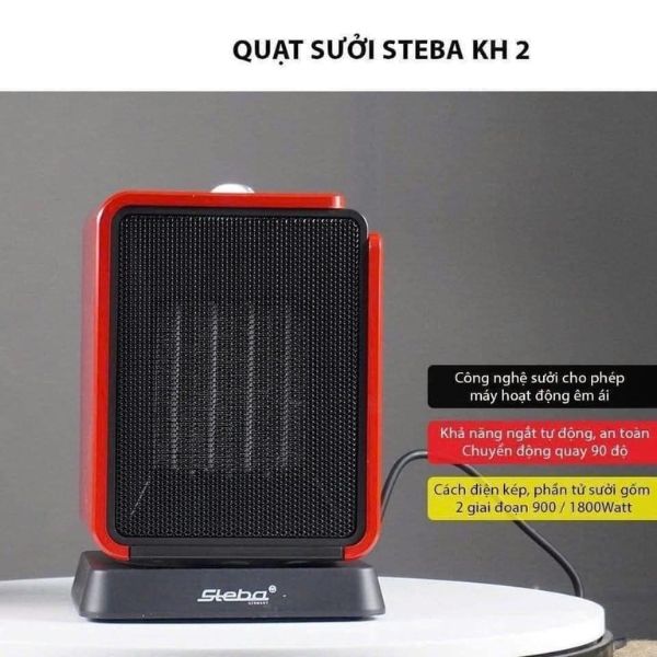 Máy sưởi gốm Steba KH2