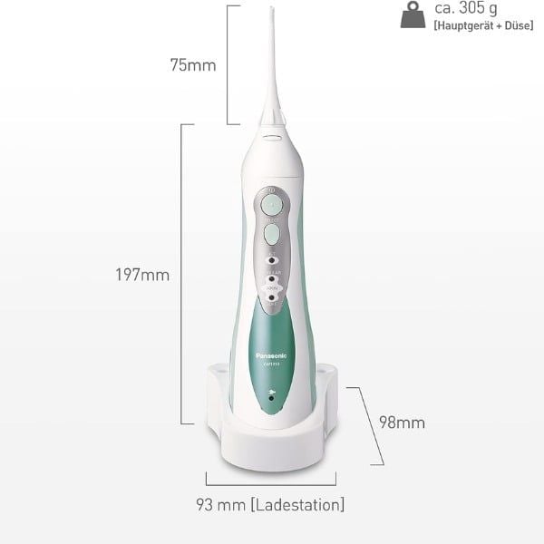 Máy tăm nước Panasonic EW1311 có đầu tăm chỉnh nha cho răng niềng