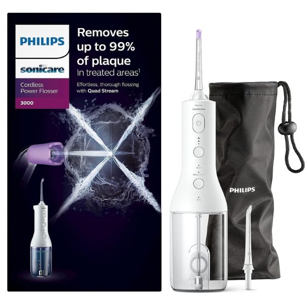 Máy tăm nước Philips HX3826/31 Sonicare 3000 màu trắng