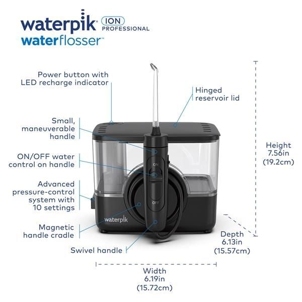 Máy tăm nước Waterpik WF-12 công nghệ ion