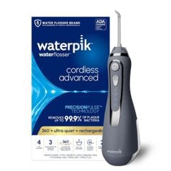  Máy tăm nước Waterpik WP587 / WP-587 Cordless Advanced 2.0 màu xám 