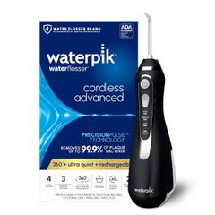  Máy tăm nước Waterpik WP582 / WP-582 Cordless Advanced 2.0 màu đen 
