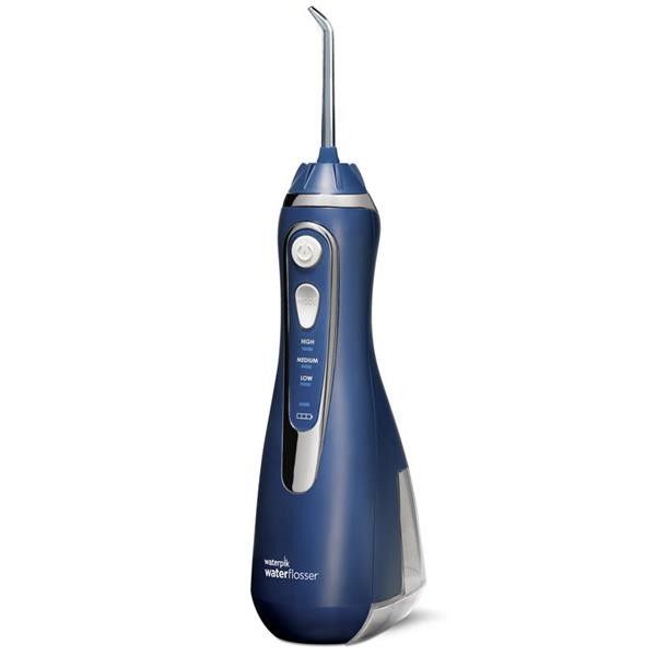 Máy tăm nước Waterpik WP583 / WP-583 màu xanh cầm tay sạc USB từ tính