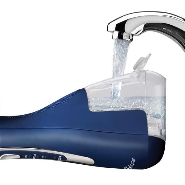 Máy tăm nước Waterpik WP583 / WP-583 màu xanh cầm tay sạc USB từ tính